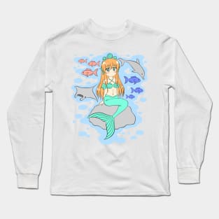 Mermaid Princess Long Sleeve T-Shirt